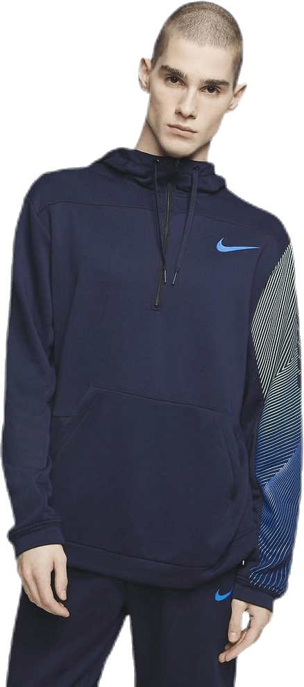 Dry Hoodie Linear Vision Po Blue