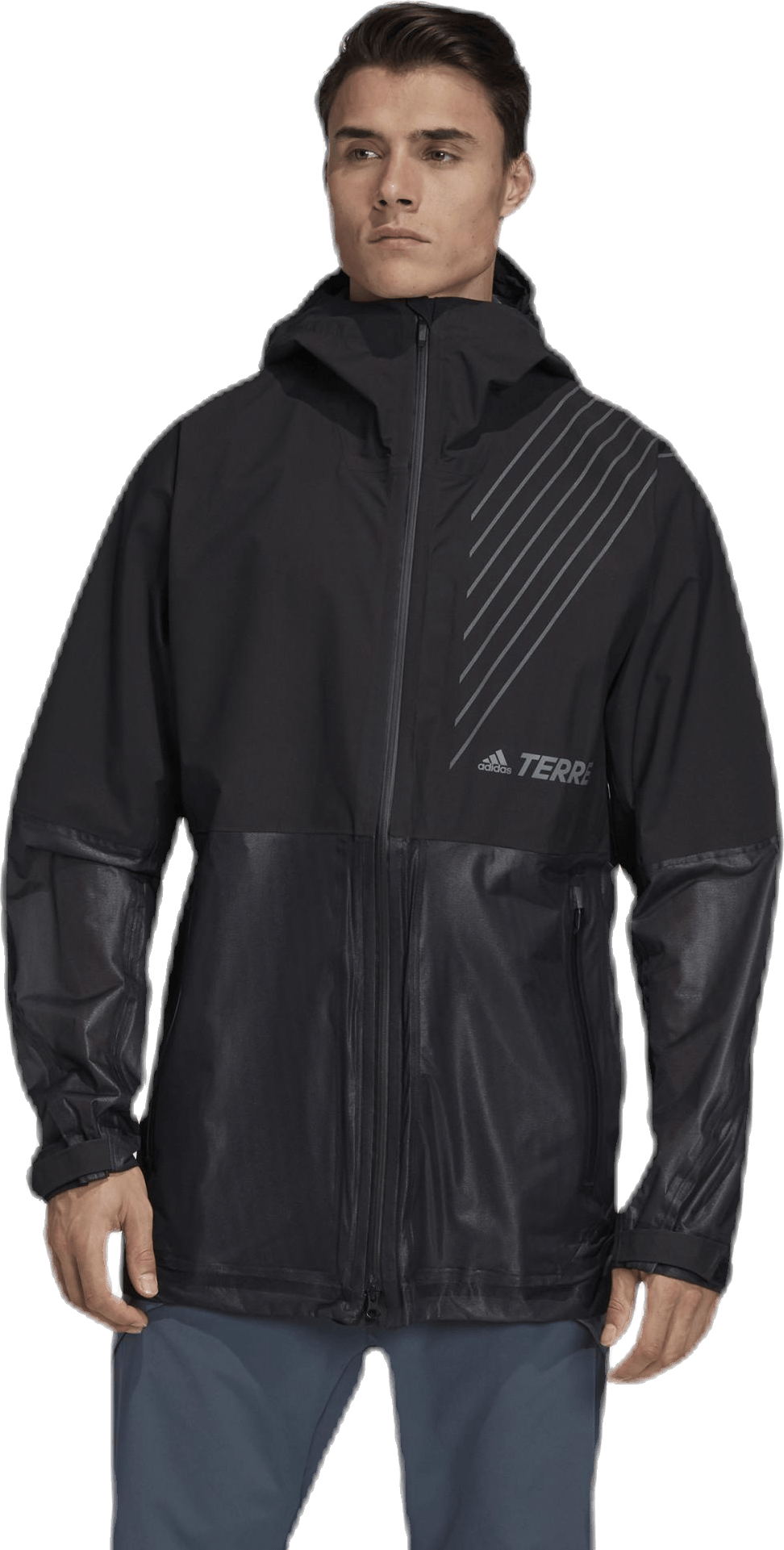3L Zupahike Jacket Black, Male, Kleding, jassen, Zwart, M