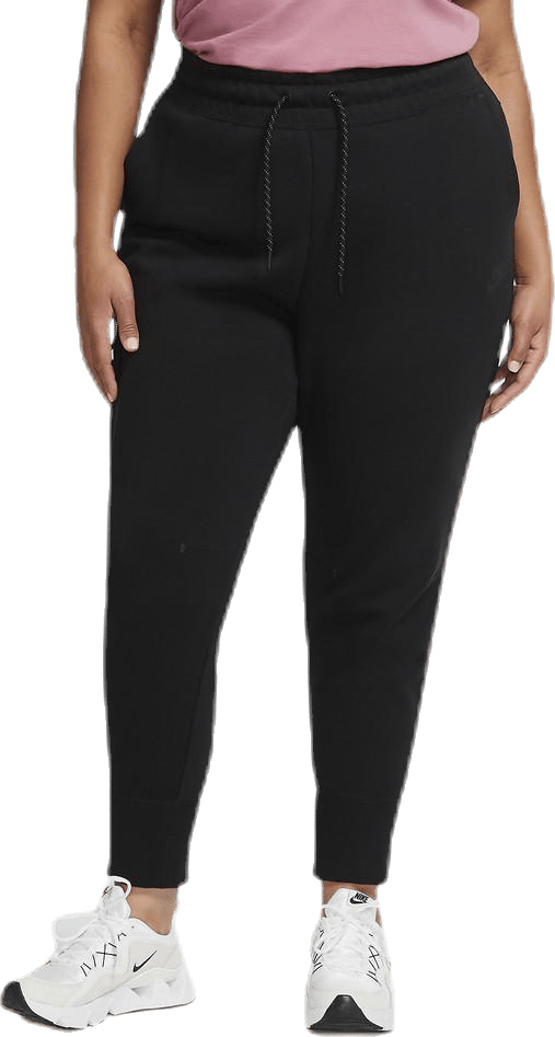 Nsw Tch Flc Pant Plus Black, Female, Apparels, Pants, Black, XL
