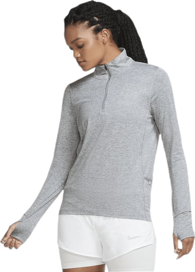 Element Top 1/2-Zip Grey/Silver, Female, Aparelhos, Camisas, Corrida, Prata, XL