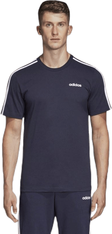 Essentials 3 Stripes T-Shirt Legend Ink / White