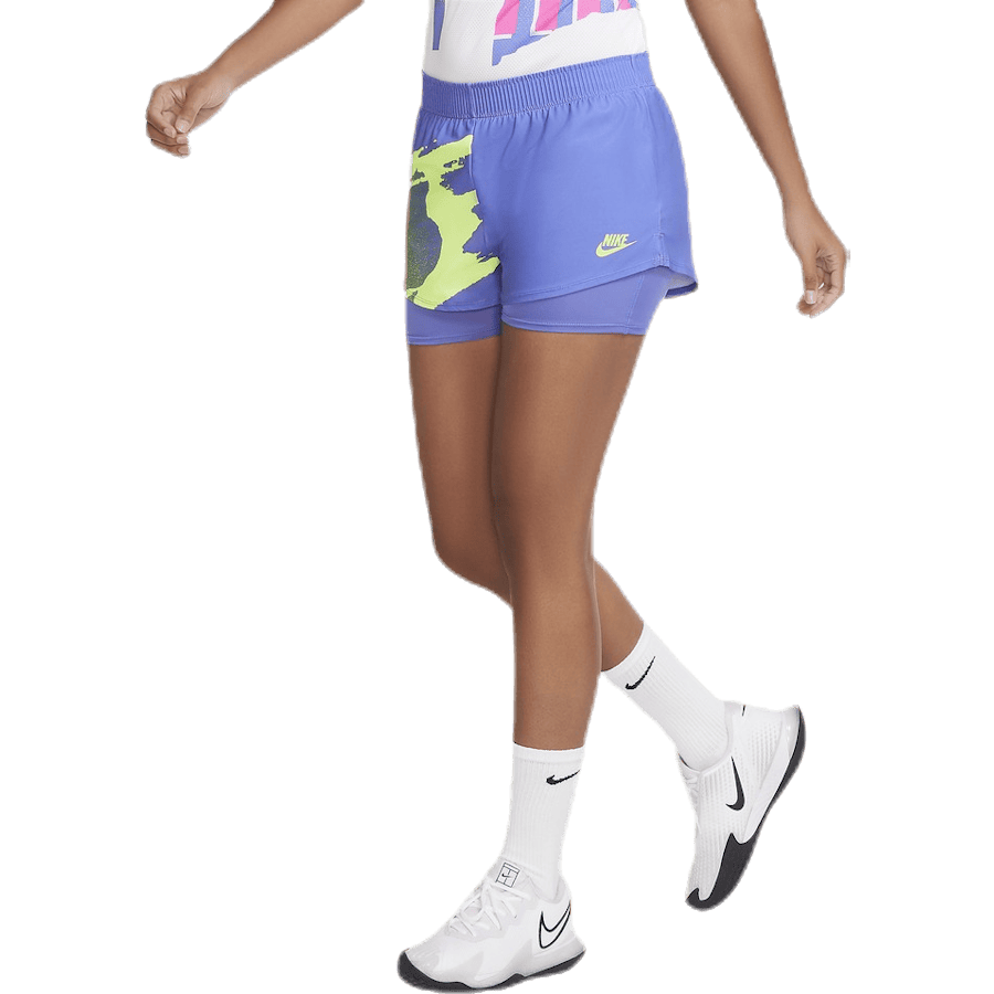 Court Slam Shorts Blue/Green