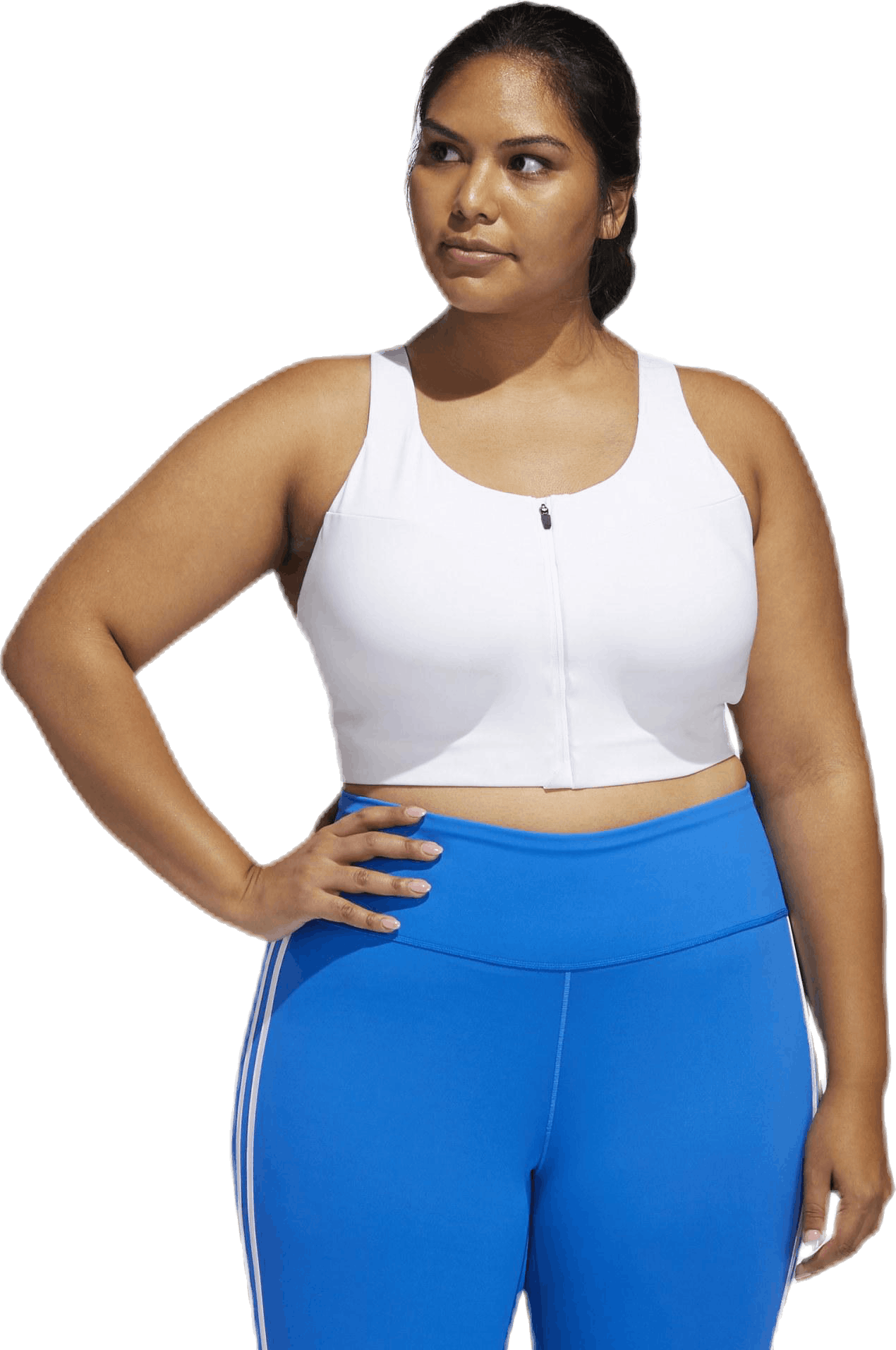 Ultimate Incl Bra White, Female, Odzież, Stanik sportowy, Bieganie, Biały, 105 E