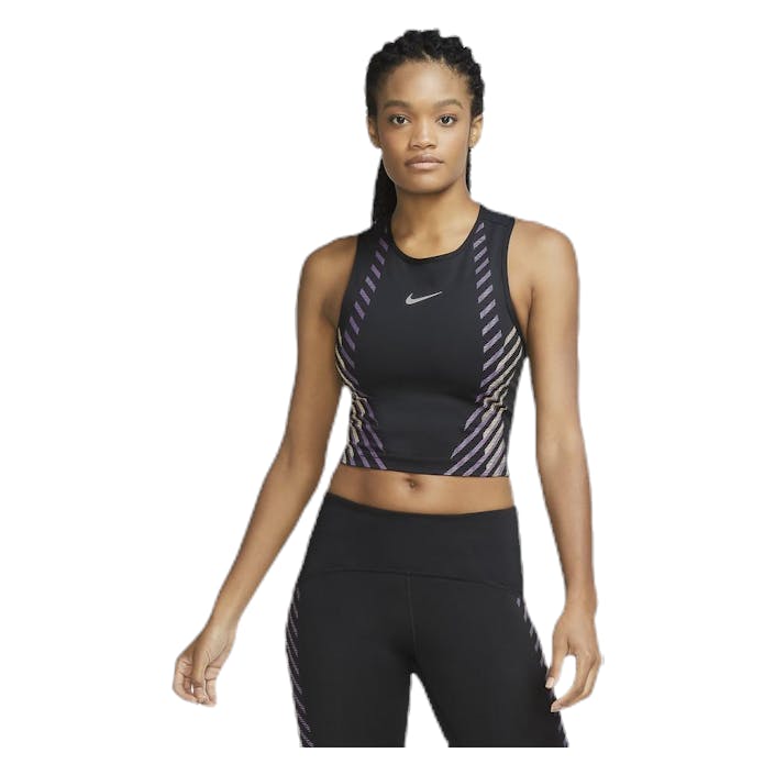 Top Runway GX Black, Female, Odevy, Tričko, Beží, Čierna, M