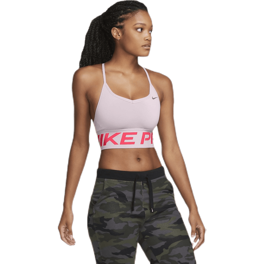 Indy Pro Long Line Bra Silver/Red