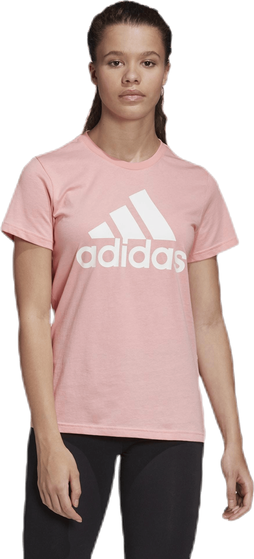 W Badge Of Sport Cotton Tee – Regular Fit Glory Pink