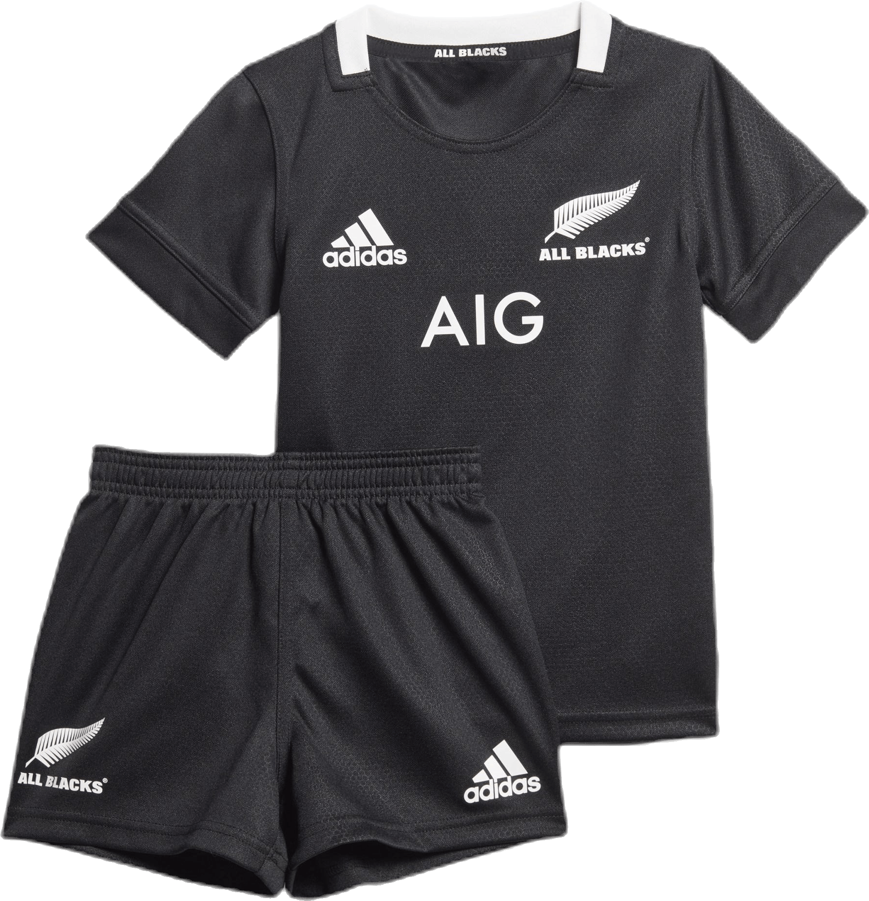 AB Minikit Black, Unisex, Kleding, trainingspakken en sets, Rugby, Zwart, 98