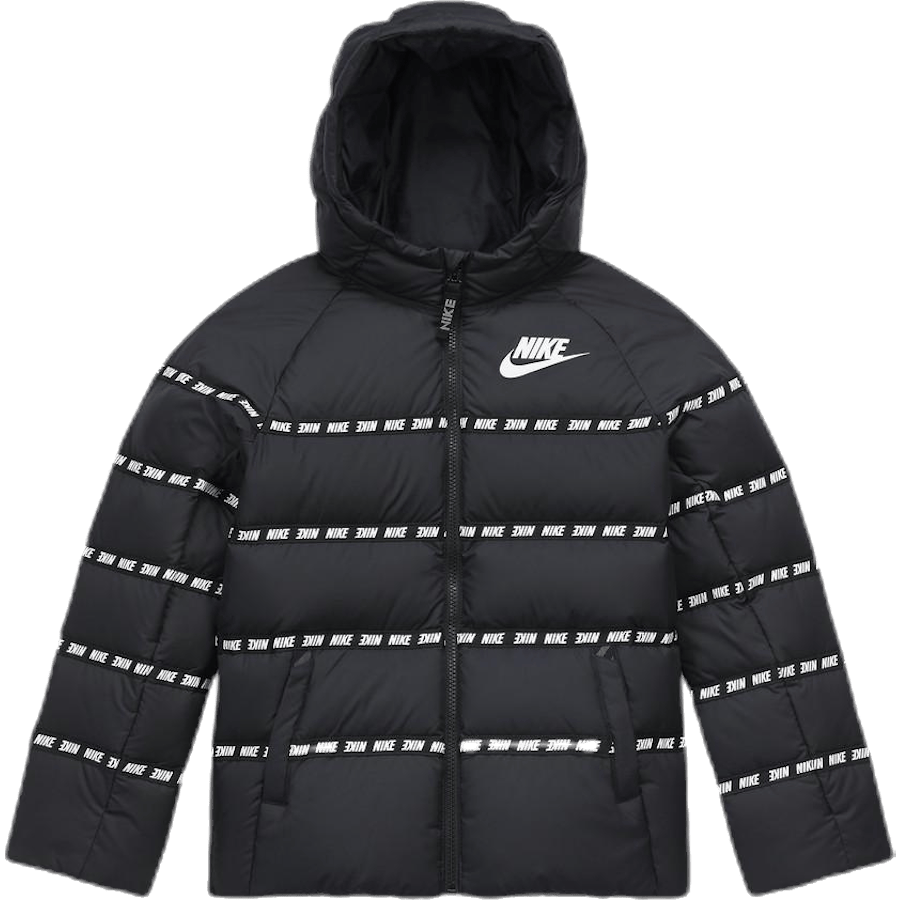 Junior Down Jacket White/Black