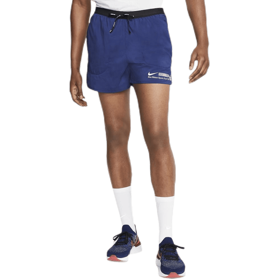 Flex Stride Short 5in BRS Blue/White