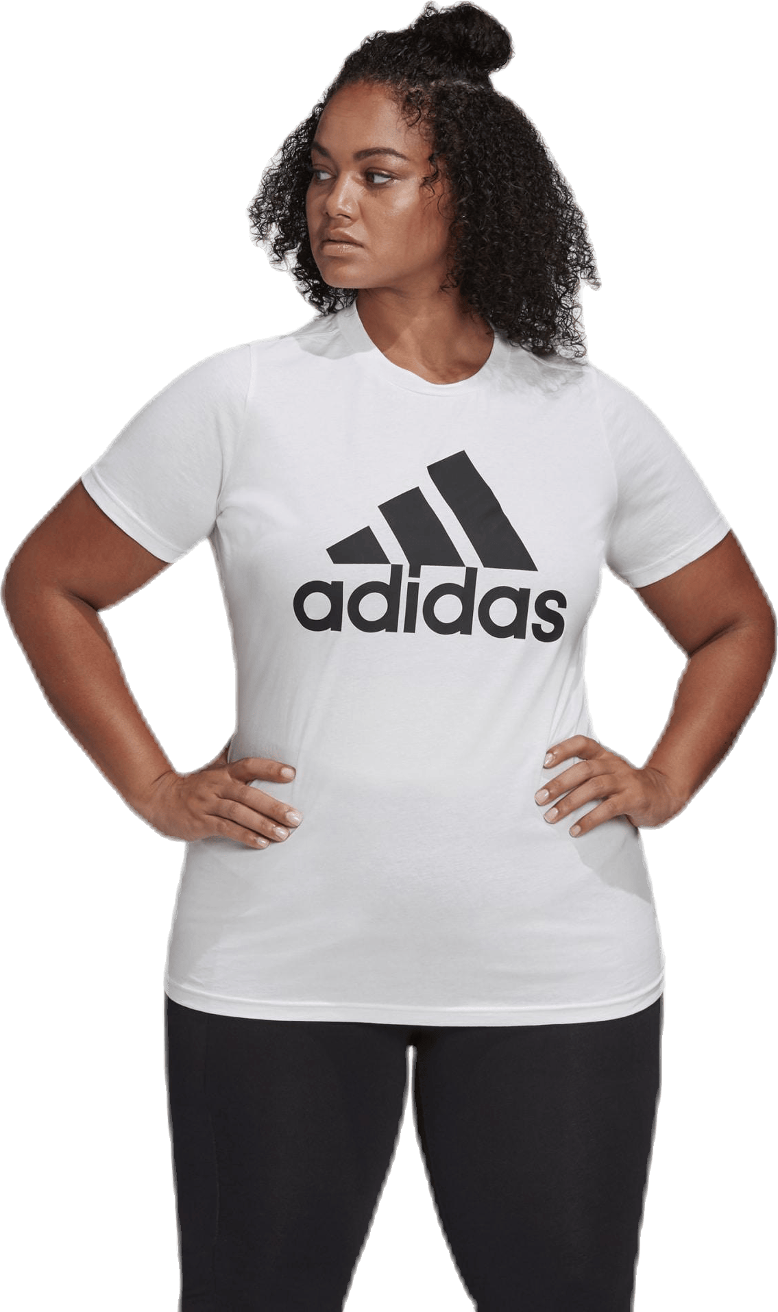 Bos Co T In Plus White, Female, Vaatteet, T-paita, Valkoinen, XL