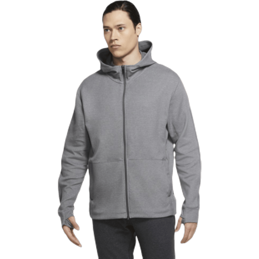 Yoga Full-Zip Hoodie Black/Grey