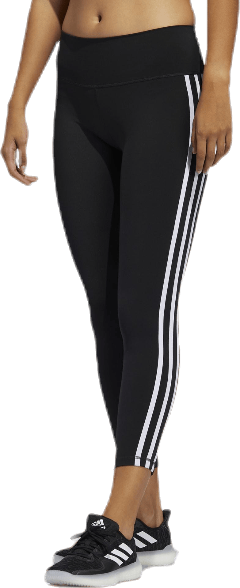 Believe This 2.0 3 Stripe 7/8 Tight Black / White