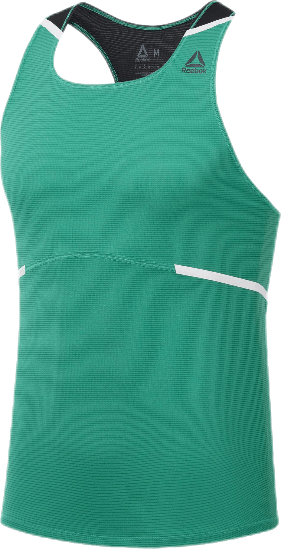 Boston Tech Singlet Green, Male, Apparels, Tops, Running, Green, S