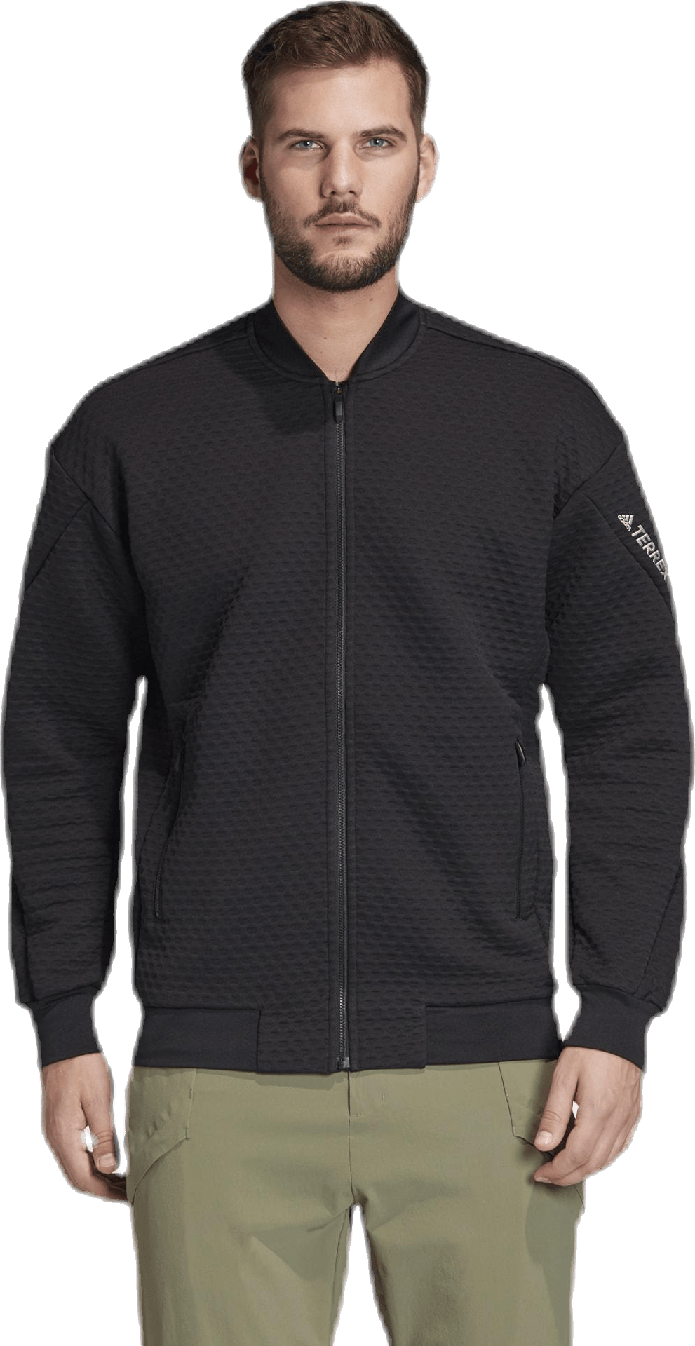 Terrex Hike Fleece Jacket Black, Male, Apparels, Shirts, Black, S