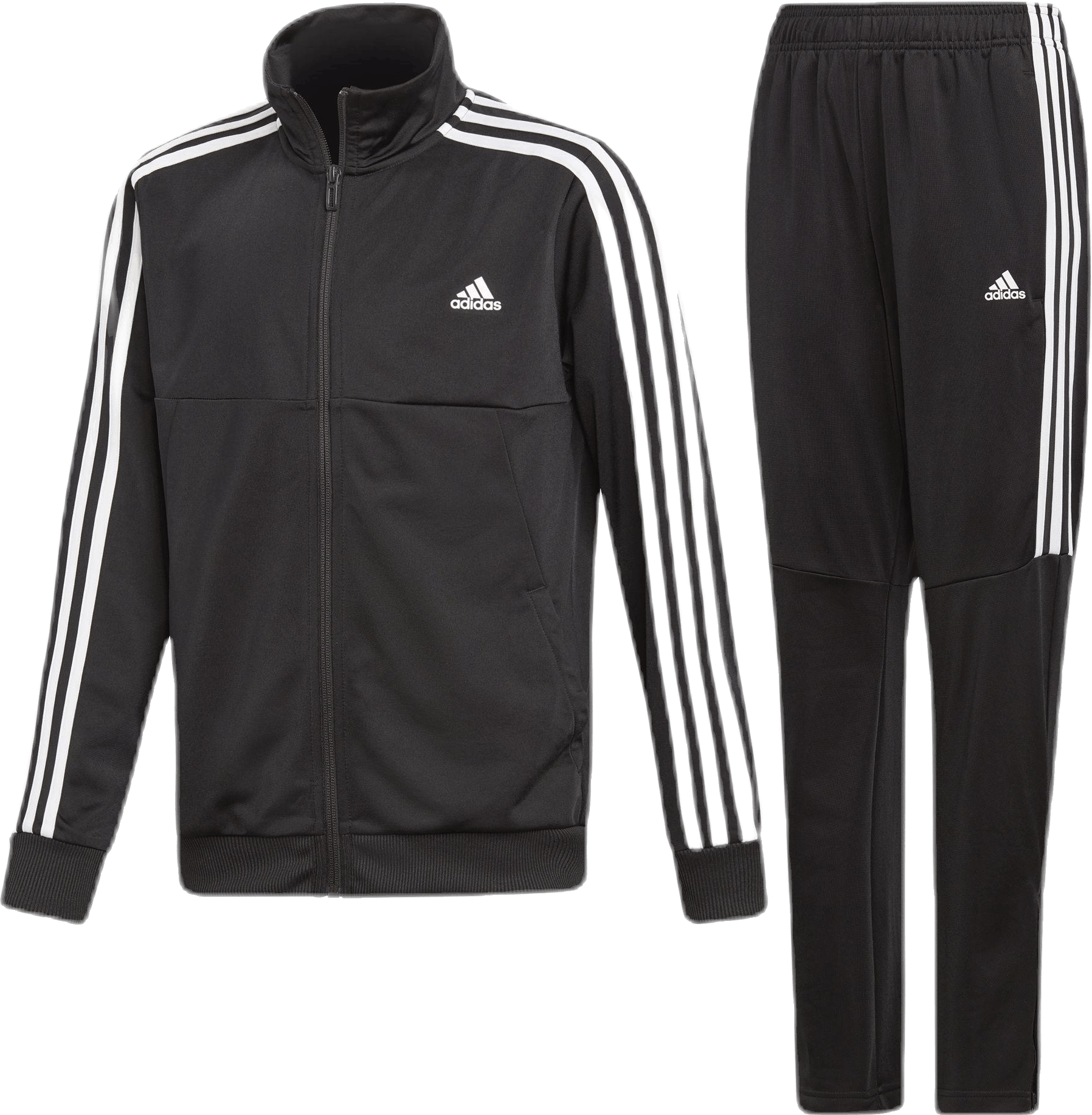 Tiro Tracksuits Black / White, Unisex, Kläder, träningsoveraller & set, Träning, Svart, 164
