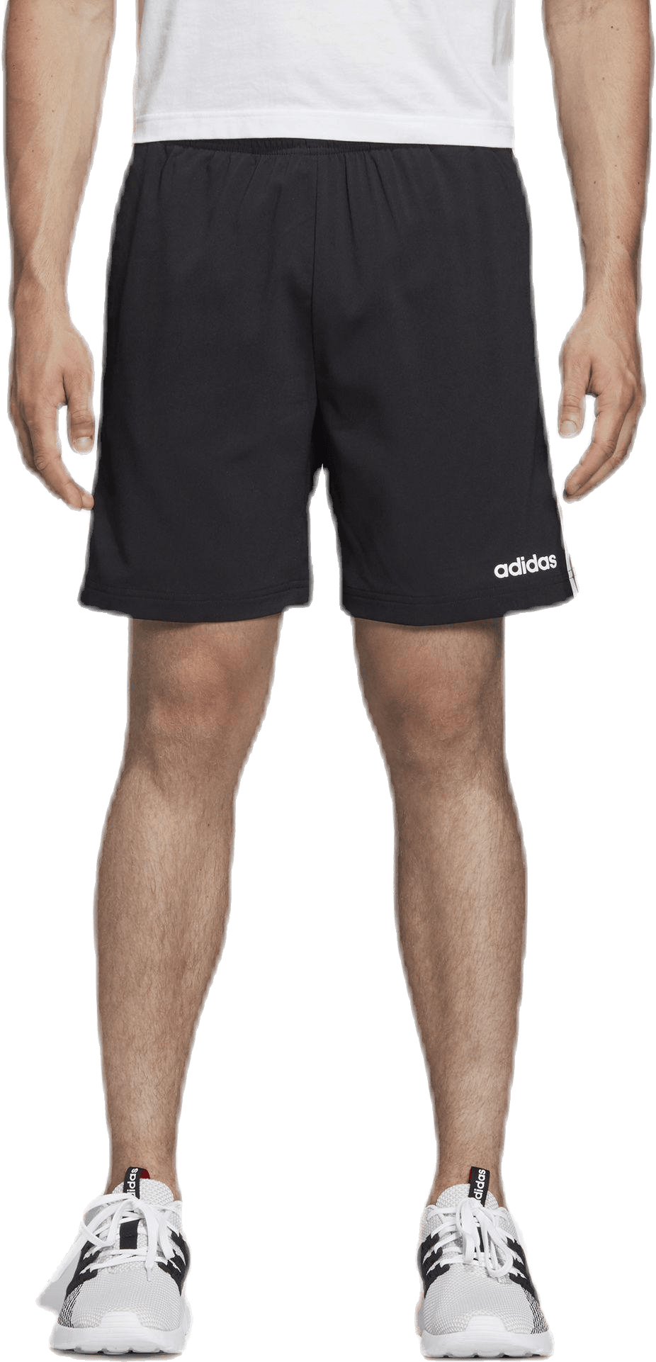 Essential 3S Chelsea White/Black, Male, Kläder, Shorts, Svart, S