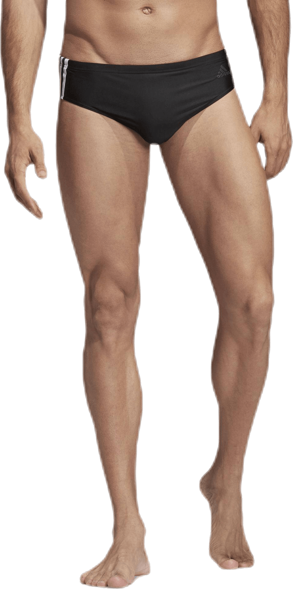 Fitness 3-Stripes Swim Trunks Black, Male, Odevy, Plavky, Plávanie, Čierna, 38