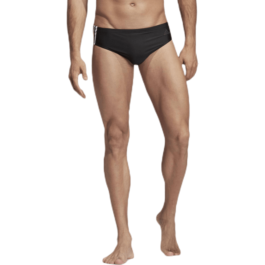 Fitness 3-Stripes Swim Trunks Black