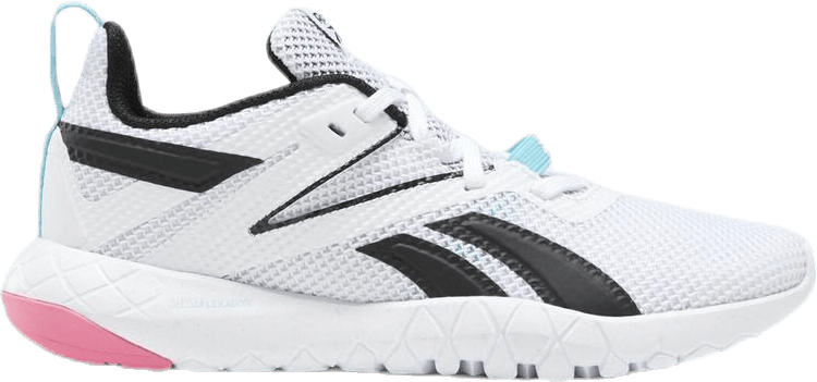 Mega Flexagon White/Black, Female, Topánky, Cvičebná obuv, Posilovať, Biely/Čierna, EU 41