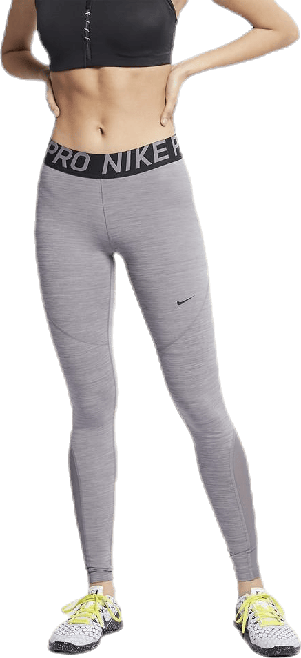 New Pro Tight Grey, Female, Apparels, Leggings, Workout, Grey, M
