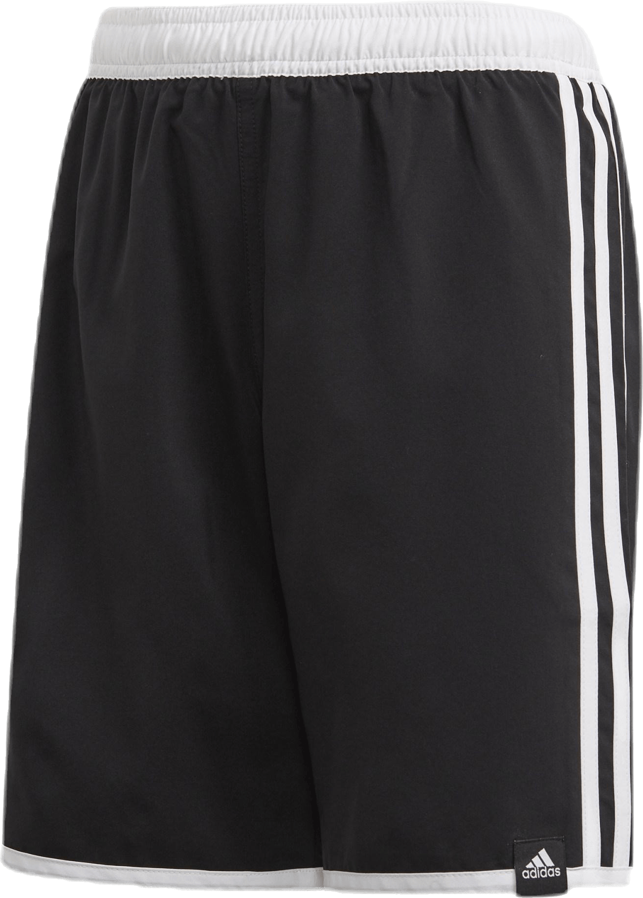 Young Boys Three Stripes Shorts Black, Unisex, Apparels, Swimwear, Swimming, Black, 128