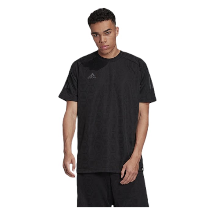 Tango JQD Jersey Black, Male, Apparels, T-shirt, Soccer, Black, XXXL