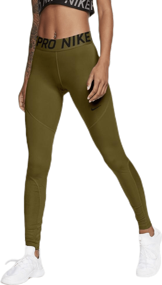 New Pro Tight Black/Green, Female, Kläder, Tights, Träning, Grön, L