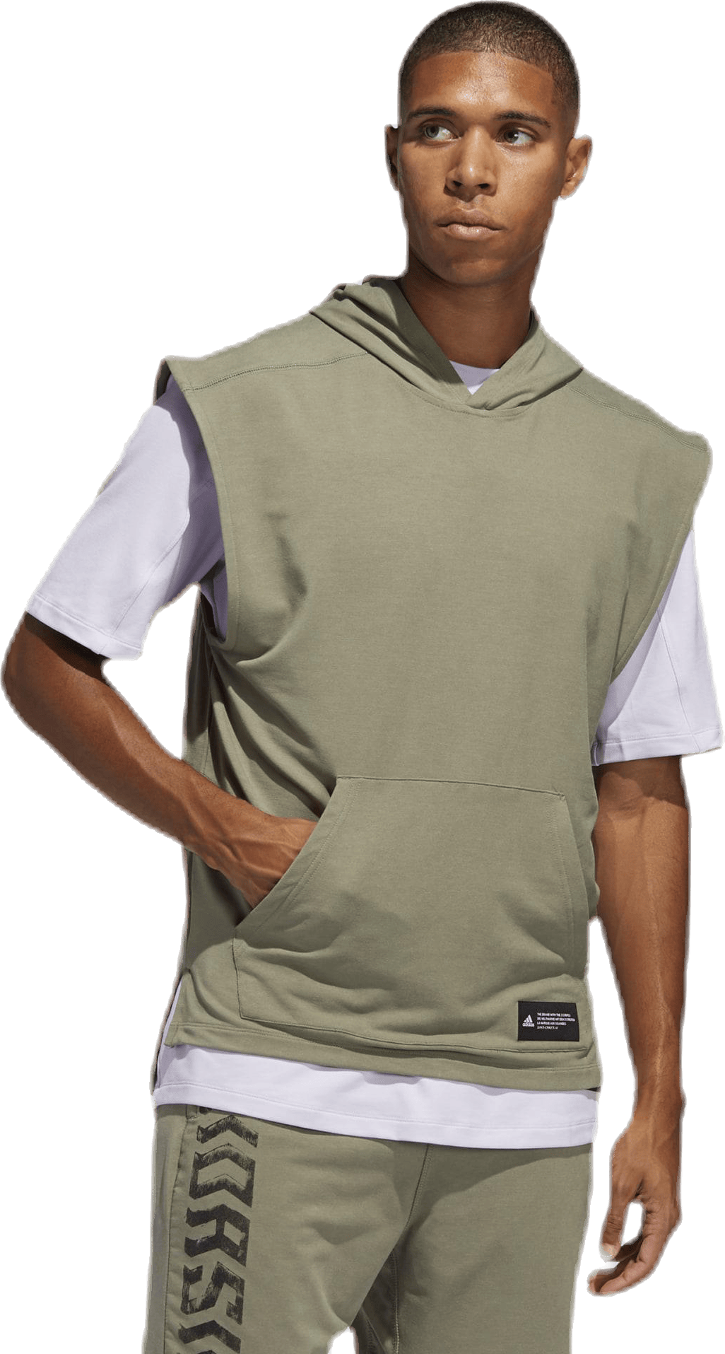 Tokyo SL Hood Green, Male, Odevy, Košele, Posilovať, Zelená, XS