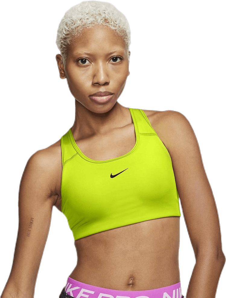 Medium Pad Bra Black/Yellow, Female, Kleding, Sport bh, Rennen, Geel, S