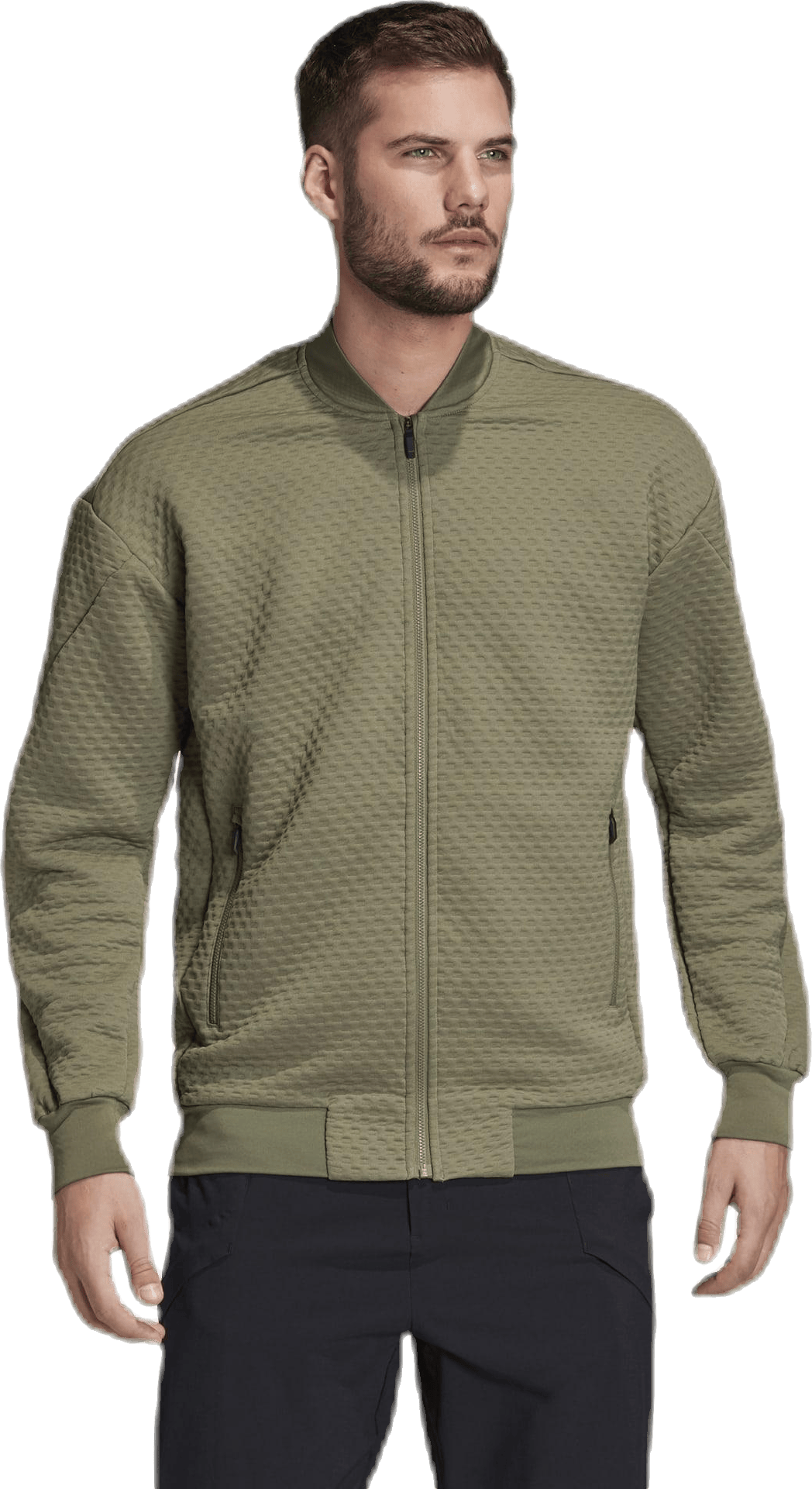 Hike Fleece Jacket Green, Male, Odevy, Košele, Zelená, M