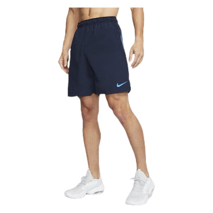 Flex Short Linear Vision 2.0 Blue/Black, Male, Apparels, Shorts, Workout, Blue, XXL