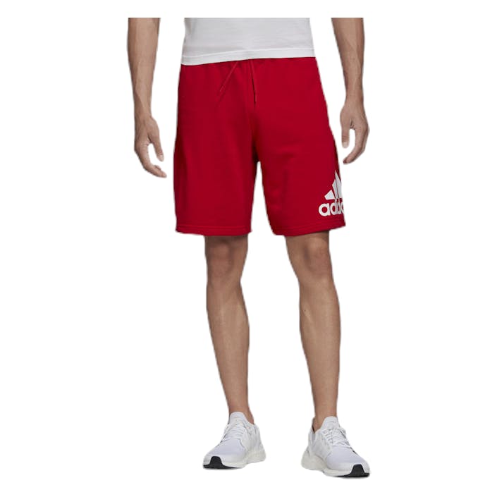 Must Have Bos Short French Terry Scarlet / White, Male, Kläder, Shorts, Röd, L
