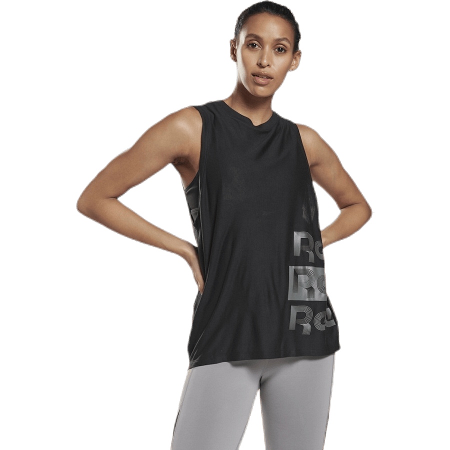 SH Gaphic Muscle Tank Black