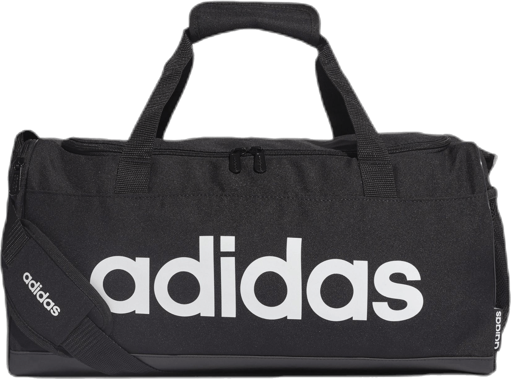 Lin Duffle S Black / Black / White, Unisex, varusteet, laukut & reput, Treeni, Musta, ONESIZE