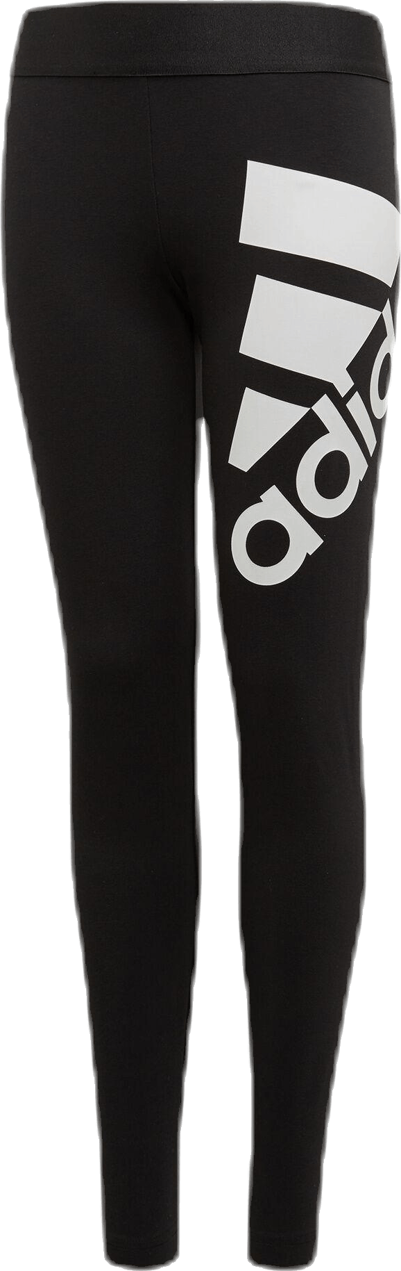 Girls Bos Big Logo White/Black, Unisex, Apparels, Leggings, Workout, Black, 116
