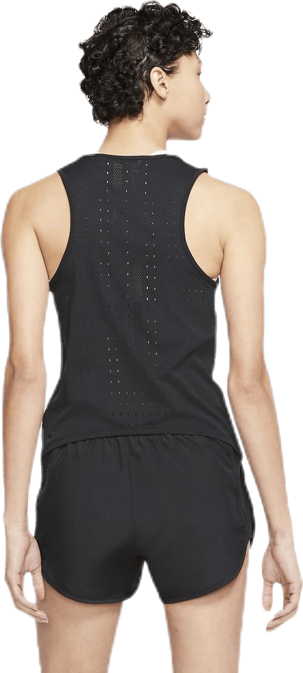 AeroSwift Running Singlet White/Black - Bild 2