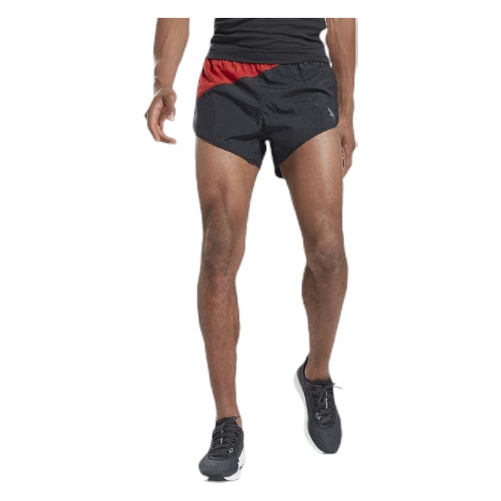 HR  3in Short Black, Male, Apparels, Shorts, Running, Black, XL