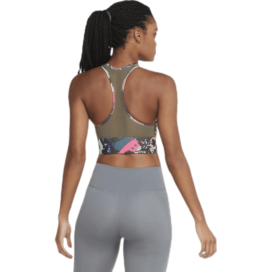 Swoosh Icon Clash Bra Print LL Blue/White - Bild 2