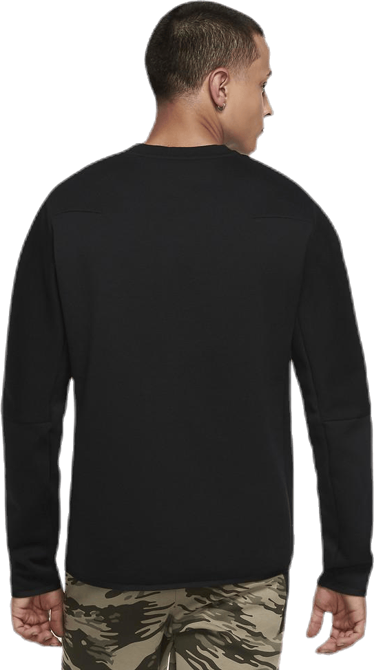 Sportswear Tech Fleece Men's Crew Sweatshirt BLACK/BLACK - Bild 2