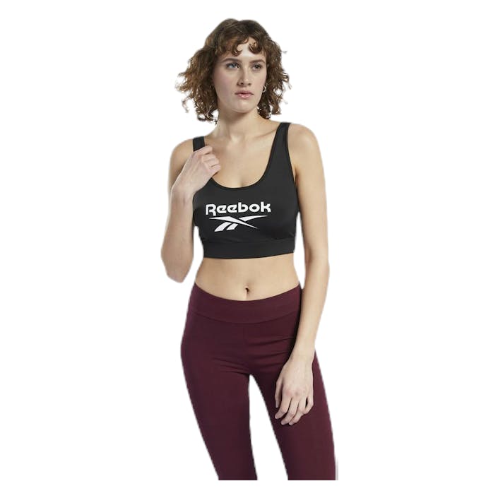 Cl F Vector Bralette Black, Female, Kleding, Sport bh, Zwart, L