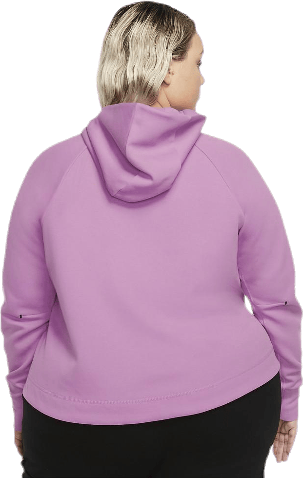 Nsw tch flc wr hoody fz plus Pink - Bild 2