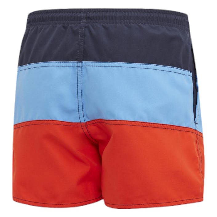 Colorblock Swim Shorts Blue/Red, Unisex, Vêtements, Maillots de bain, Natation, Bleu/Rouge, 164
