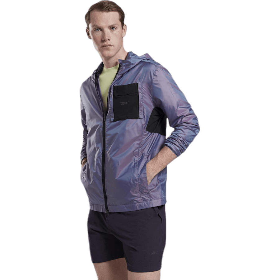 Night Runner Convert Jacket Purple