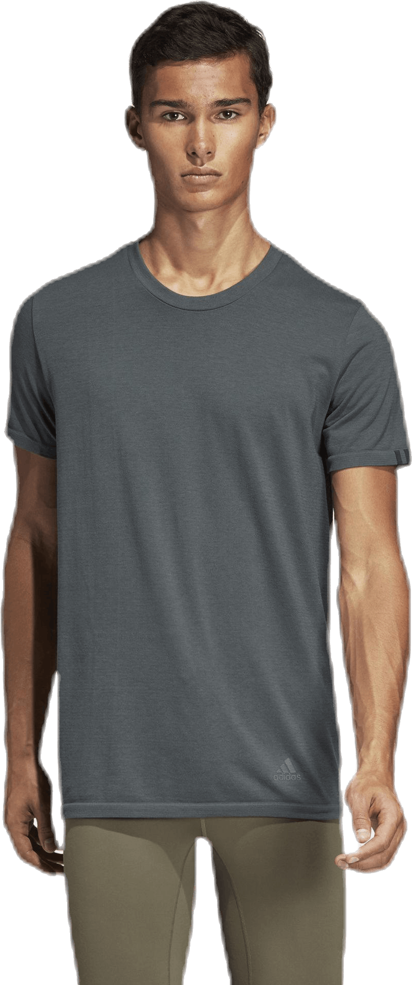 25/7 Tee Grey, Male, Apparels, T-shirt, Running, Grey, XS