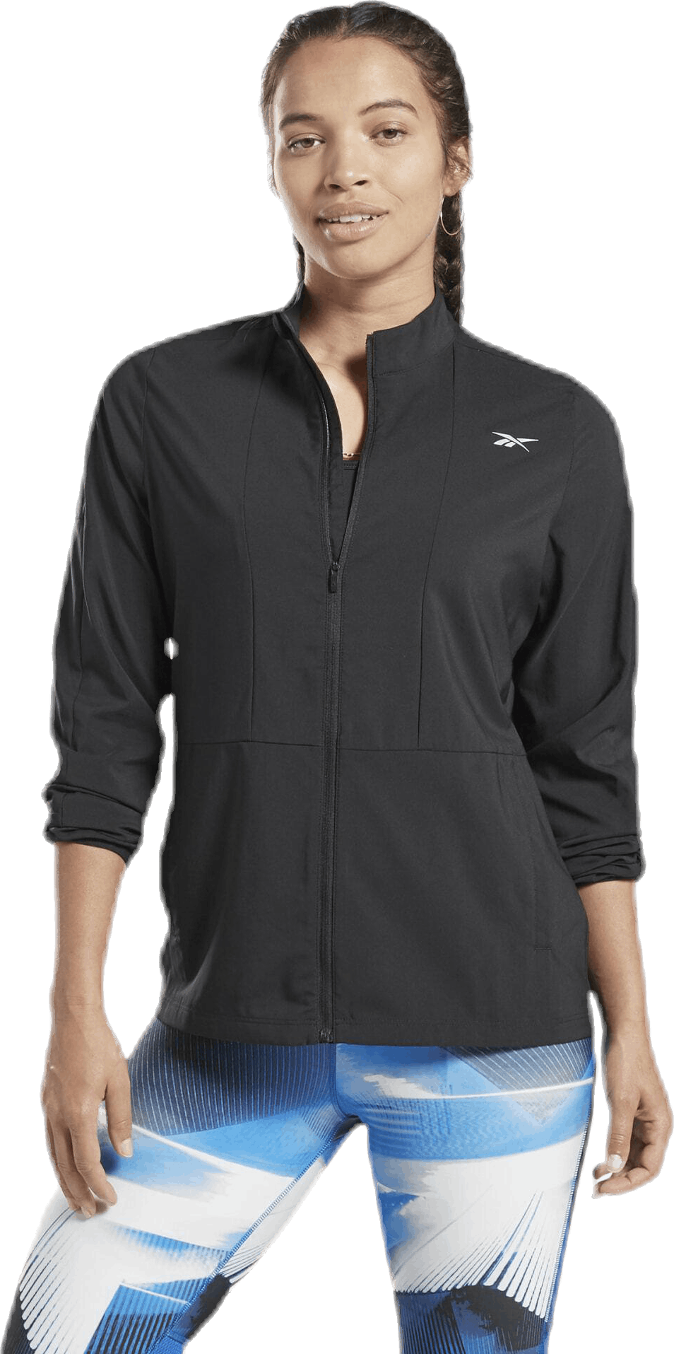 Wind Jacket Black, Female, Apparels, jackets, Running, Black, XS