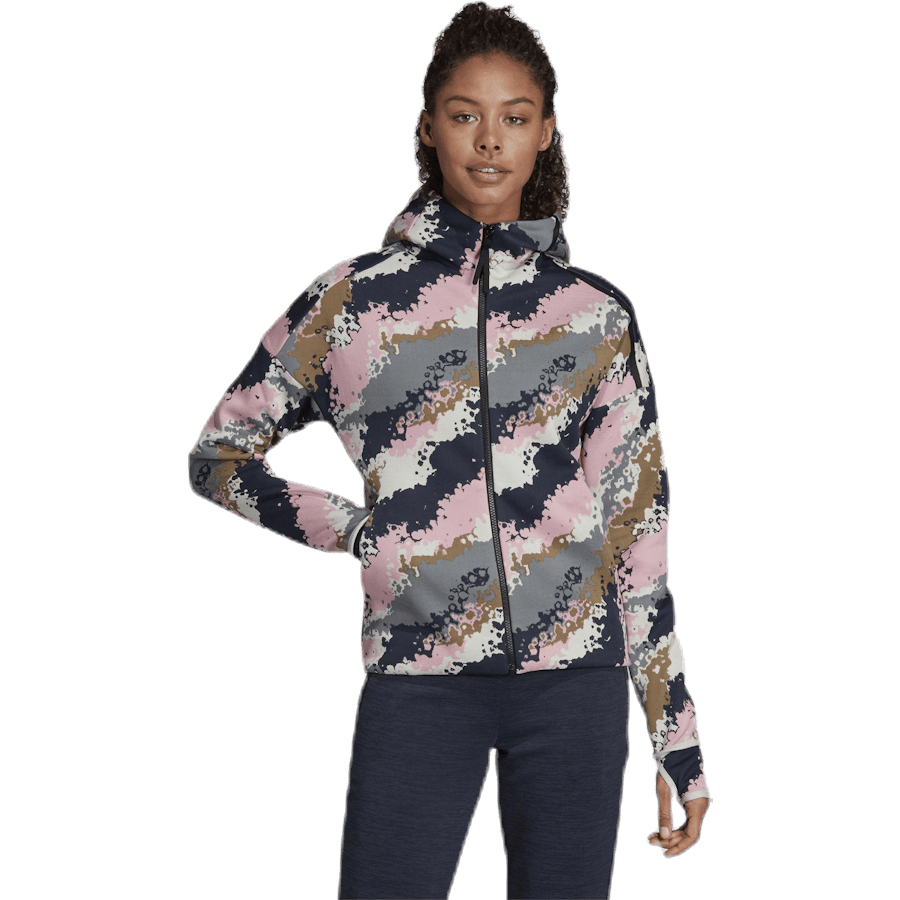 ZNE All Over Print Hood Patterned