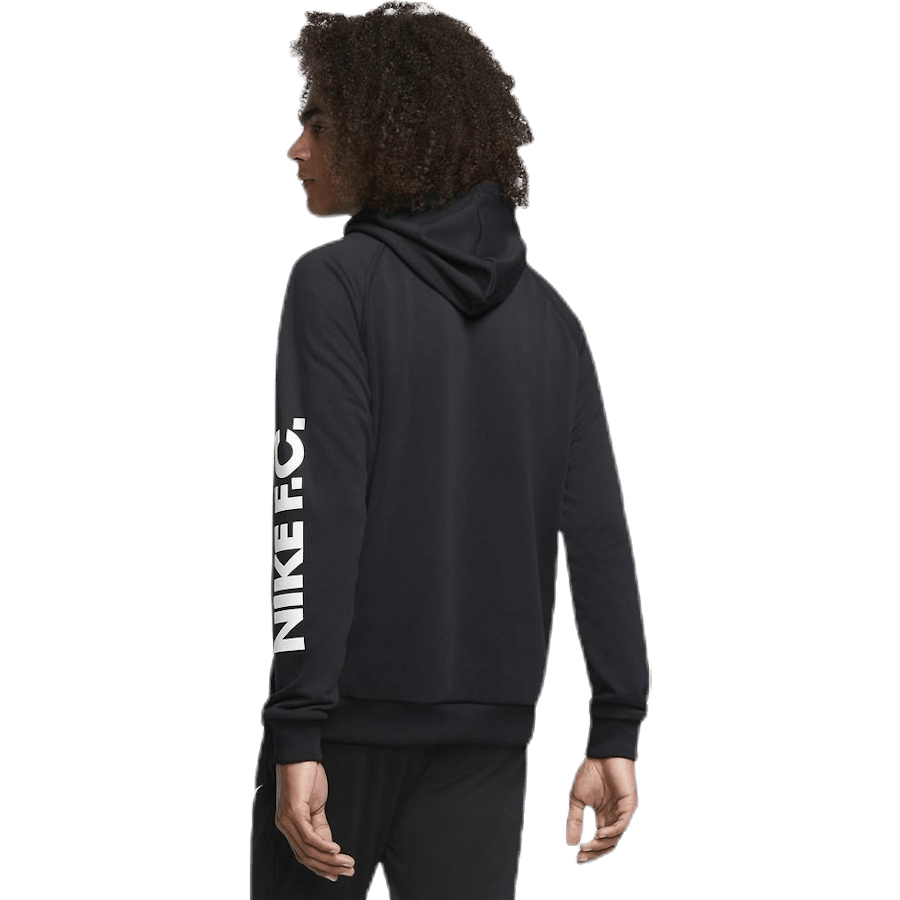Nike F.C. Pullover Hoodie White/Black - Bild 2