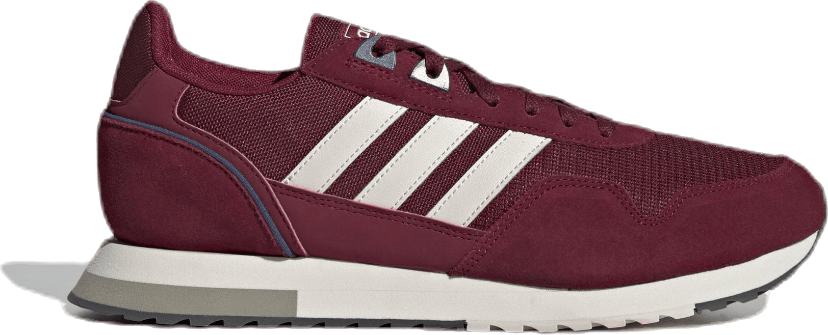 8K 2020 Shoes Collegiate Burgundy / Aluminium / Chalk White, Male, Sko, Sneakers, Rød, EU 39 1/3