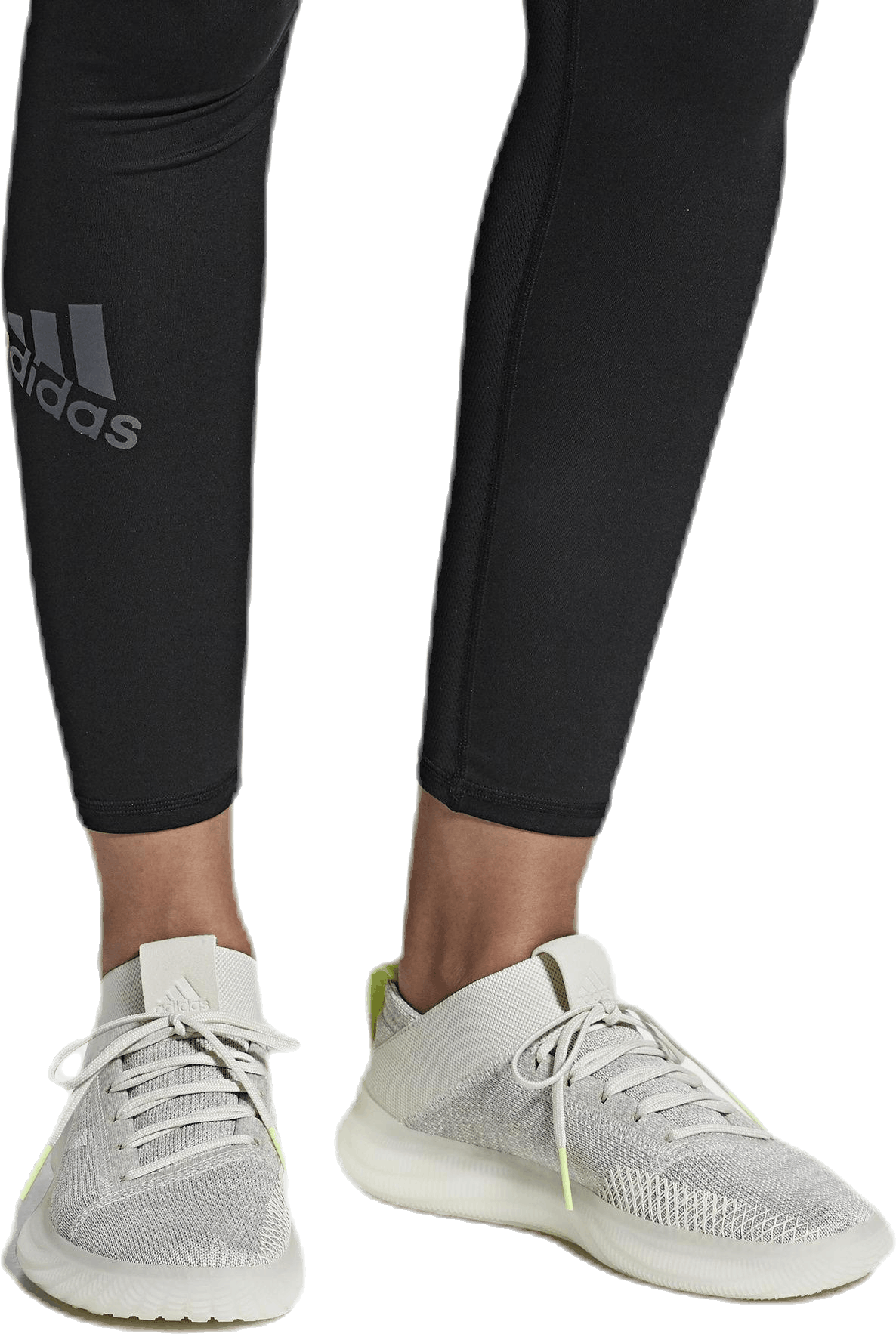 Pureboost Trainer Shoes Beige / Cloud White / Hi-Res Yellow, Female, Sapatos, Tênis de treinamento, Treino, Cinzento, EU 42 2/3