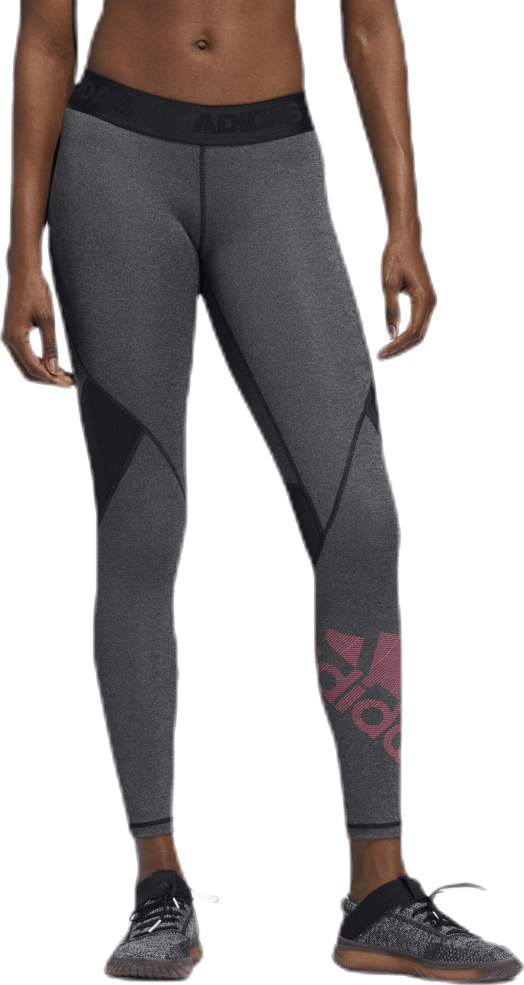 Alphaskin Bos Long Tight Pink/Black